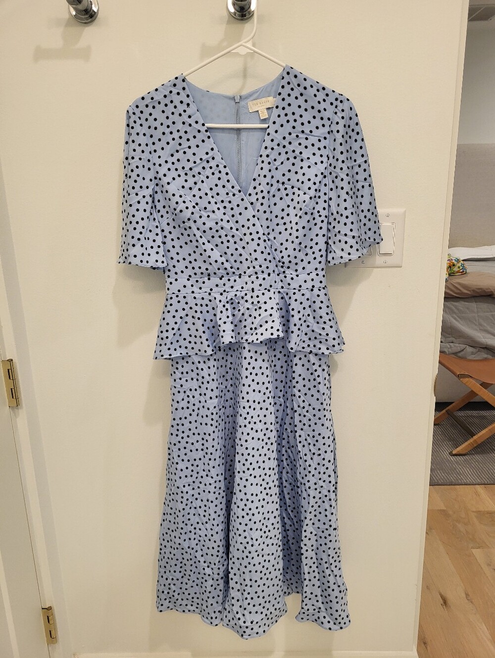 Ted Baker Mabbel Peplum Midi Dress